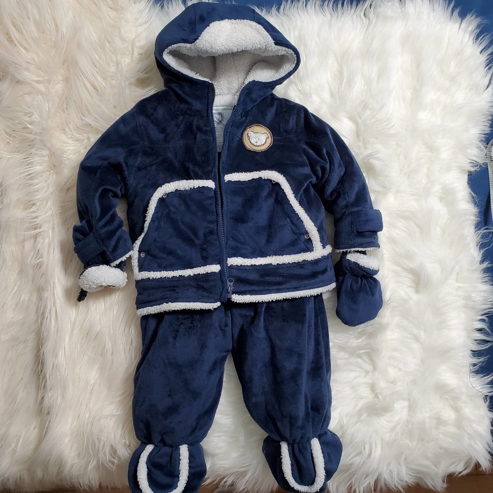 2 Pc Protection System Baby Snowsuit